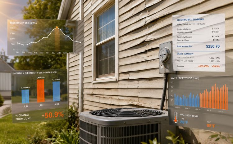 Why Your Energy Bills Spike in July (And When Your Siding Is the Reason)