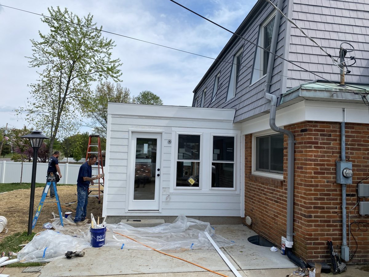 Addition Front & Back Porch and Concrete Slabs, Hackamore — project photo 2
