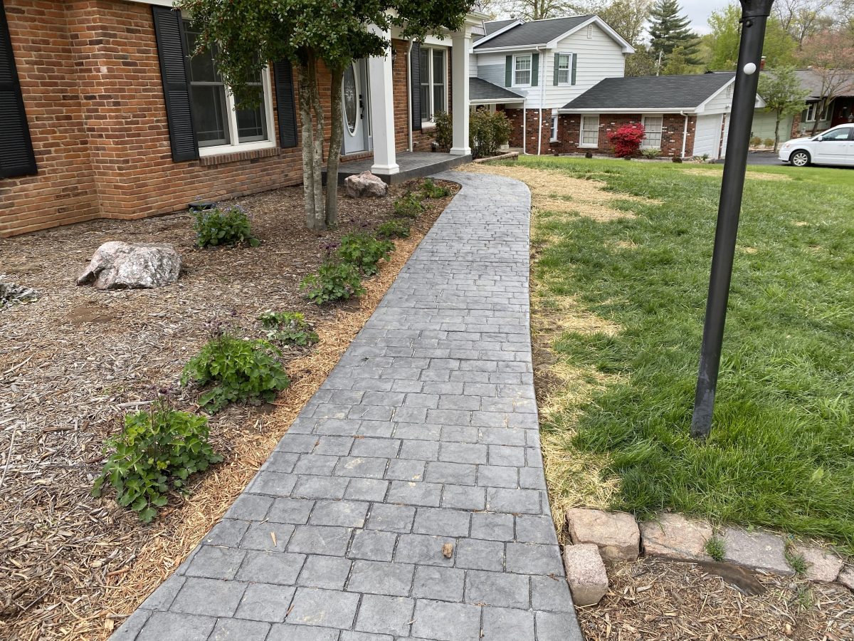 Addition Front & Back Porch and Concrete Slabs, Hackamore — project photo 5