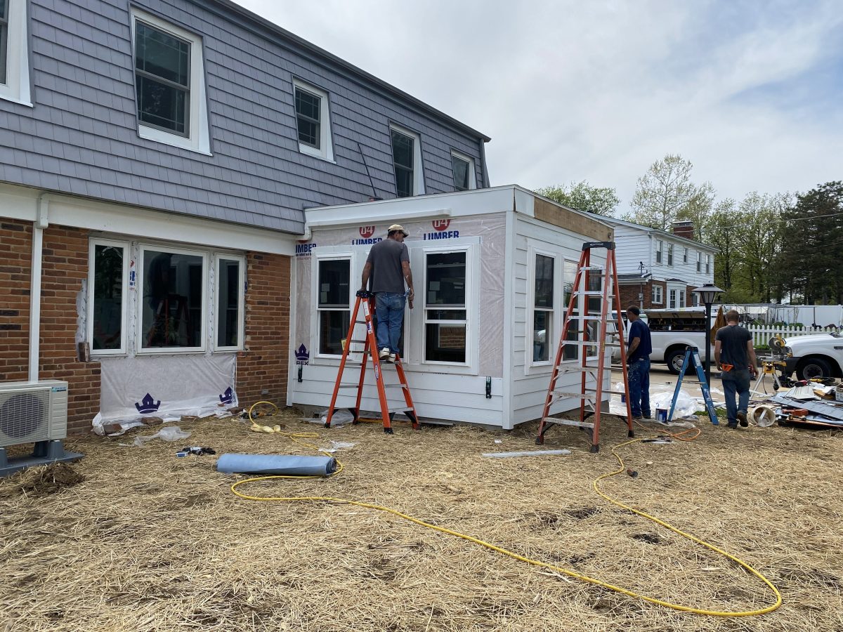 Addition Front & Back Porch and Concrete Slabs, Hackamore — project photo 8