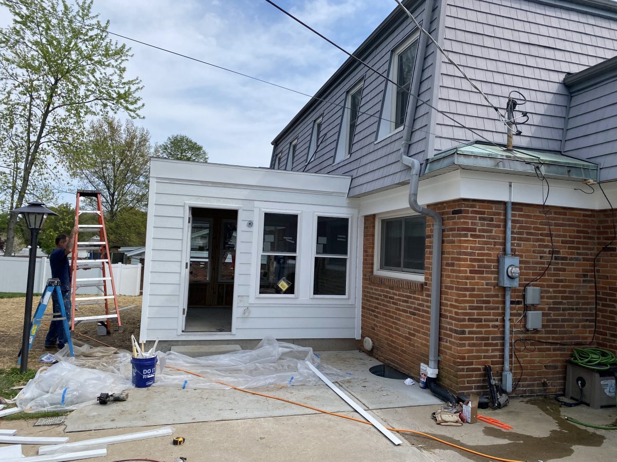 Addition Front & Back Porch and Concrete Slabs, Hackamore — project photo 9