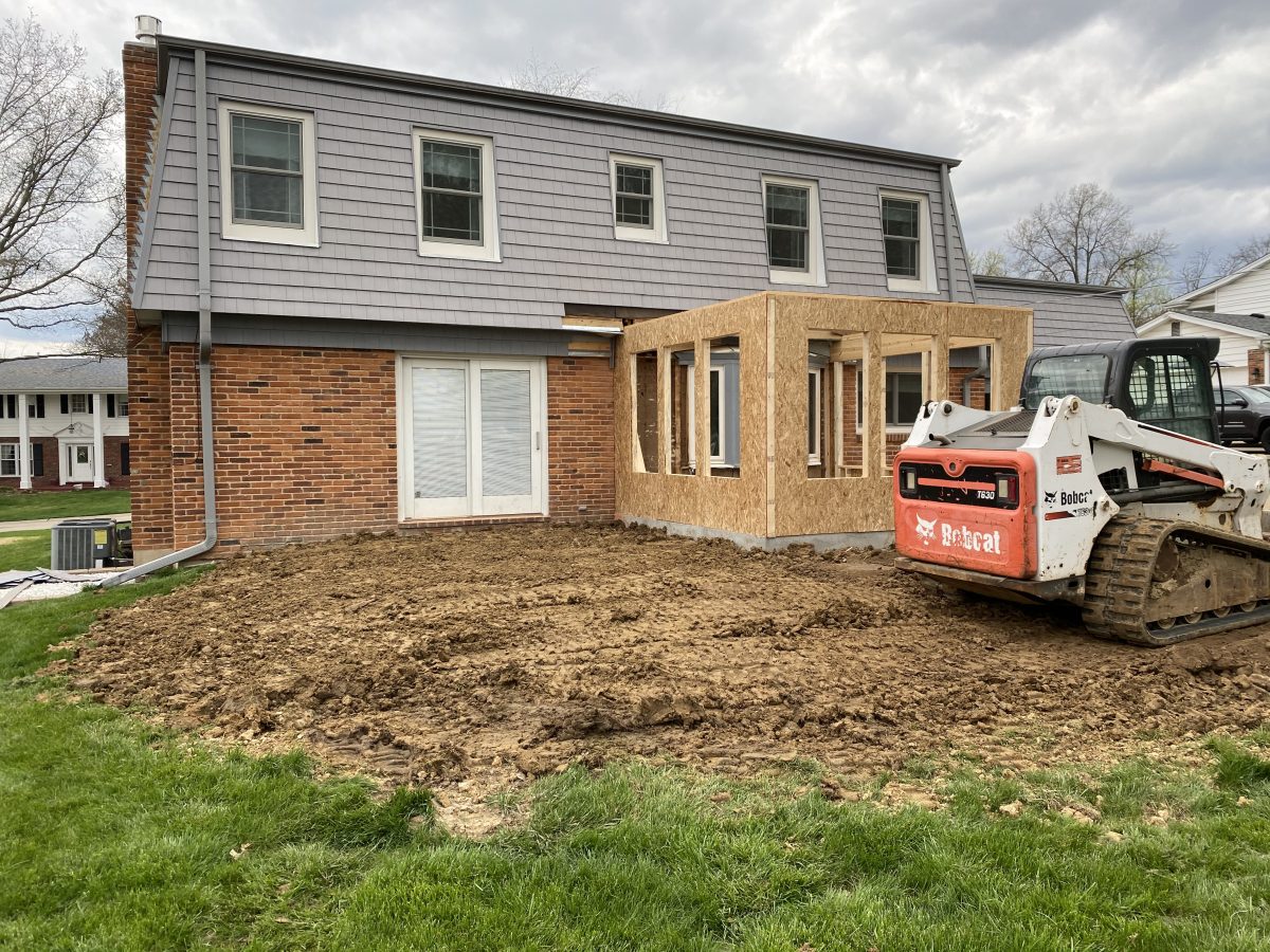 Addition Front & Back Porch and Concrete Slabs, Hackamore — project photo 12