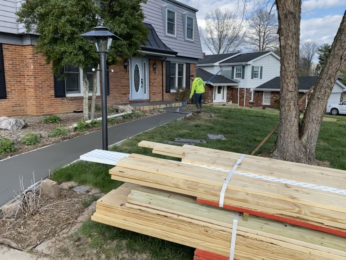 Addition Front & Back Porch and Concrete Slabs, Hackamore — project photo 65