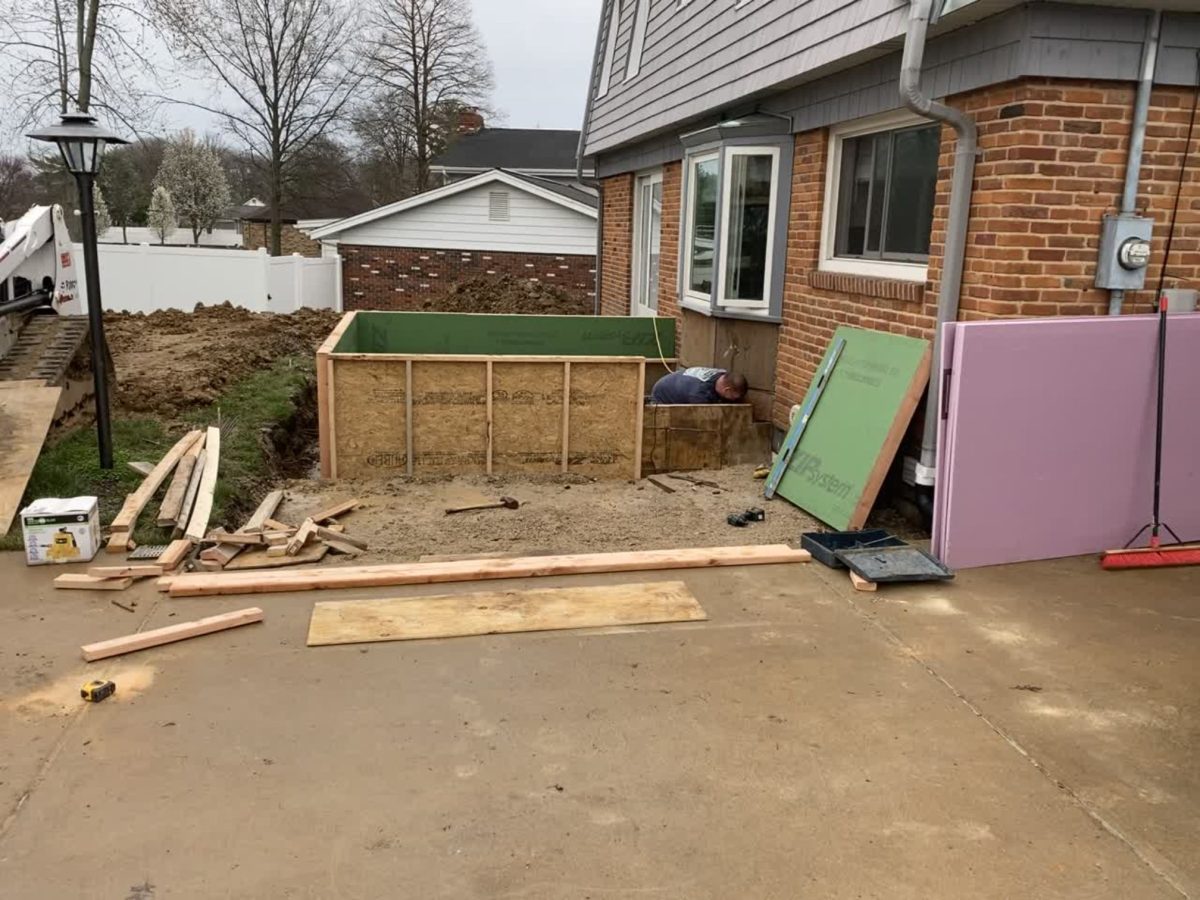 Addition Front & Back Porch and Concrete Slabs, Hackamore — project photo 66