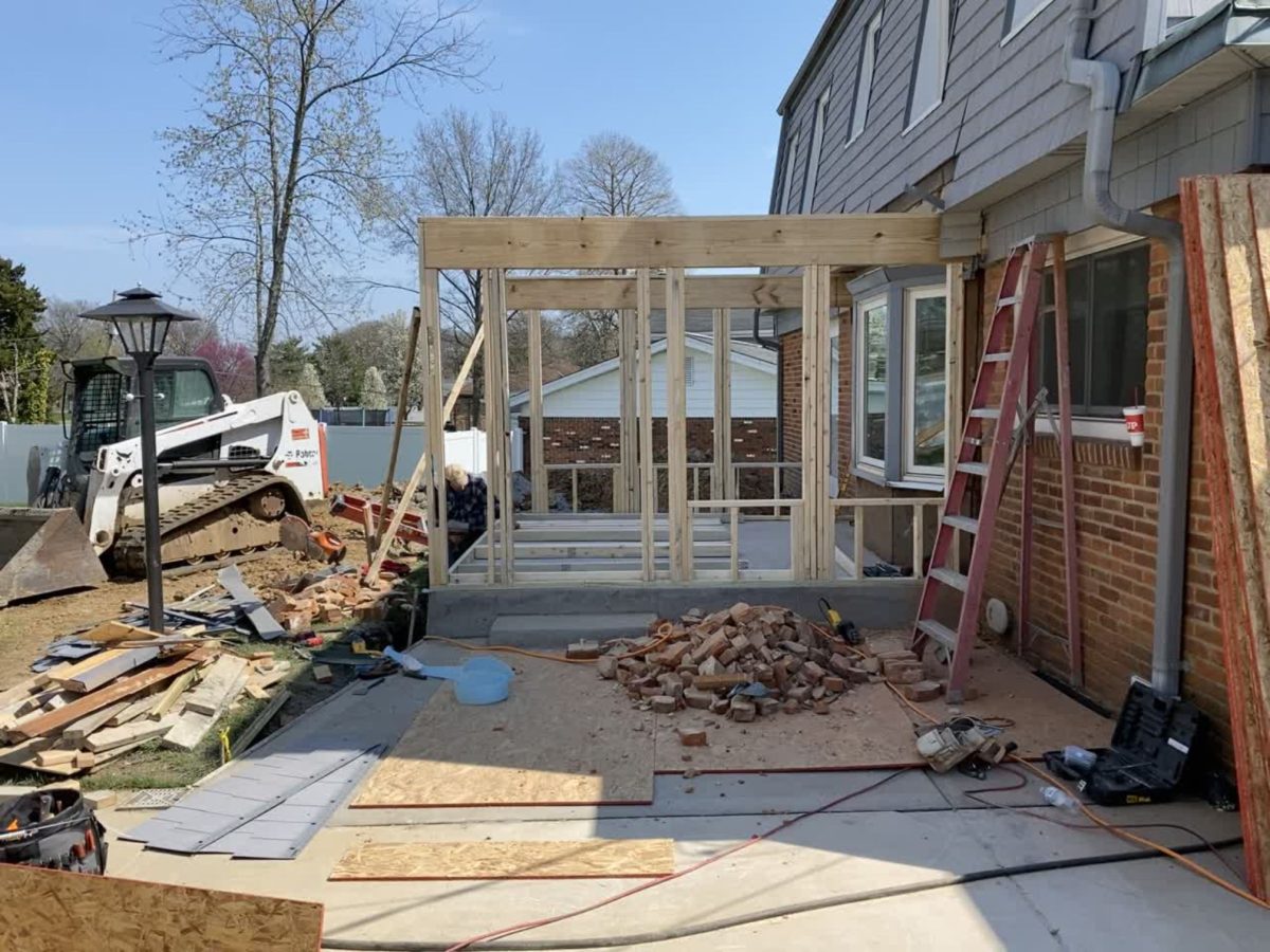 Addition Front & Back Porch and Concrete Slabs, Hackamore — project photo 72