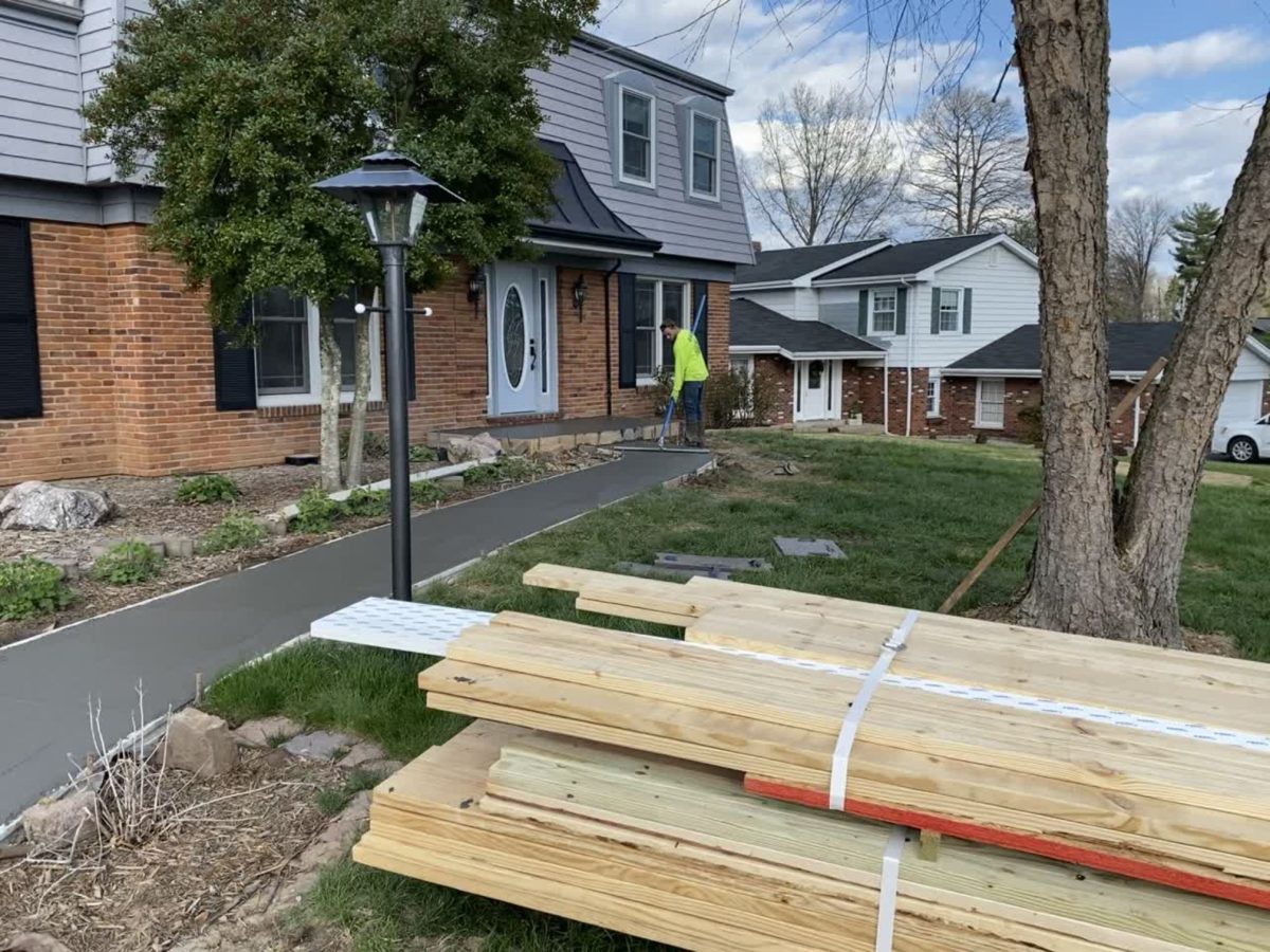 Addition Front & Back Porch and Concrete Slabs, Hackamore — project photo 76