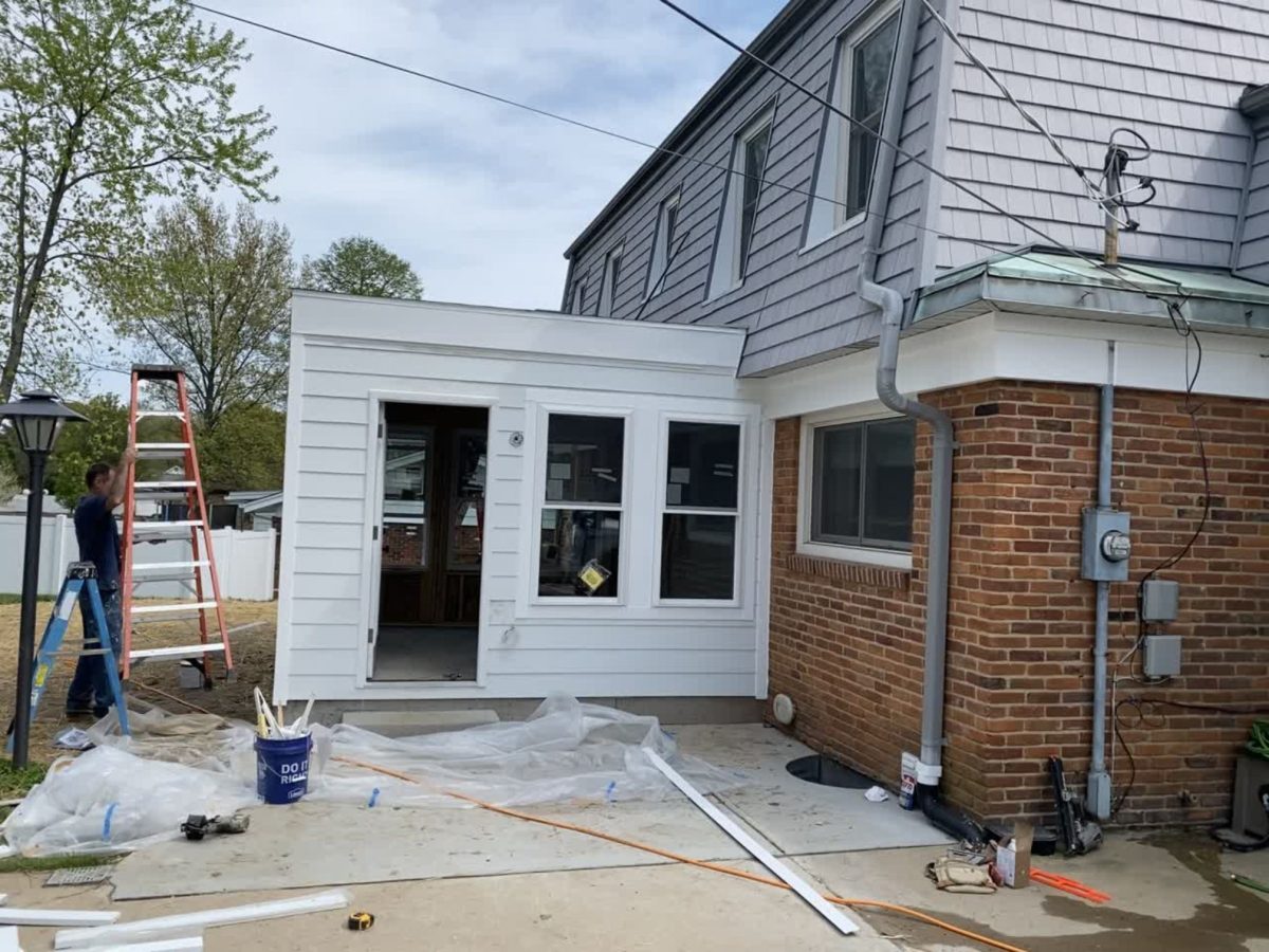 Addition Front & Back Porch and Concrete Slabs, Hackamore — project photo 85