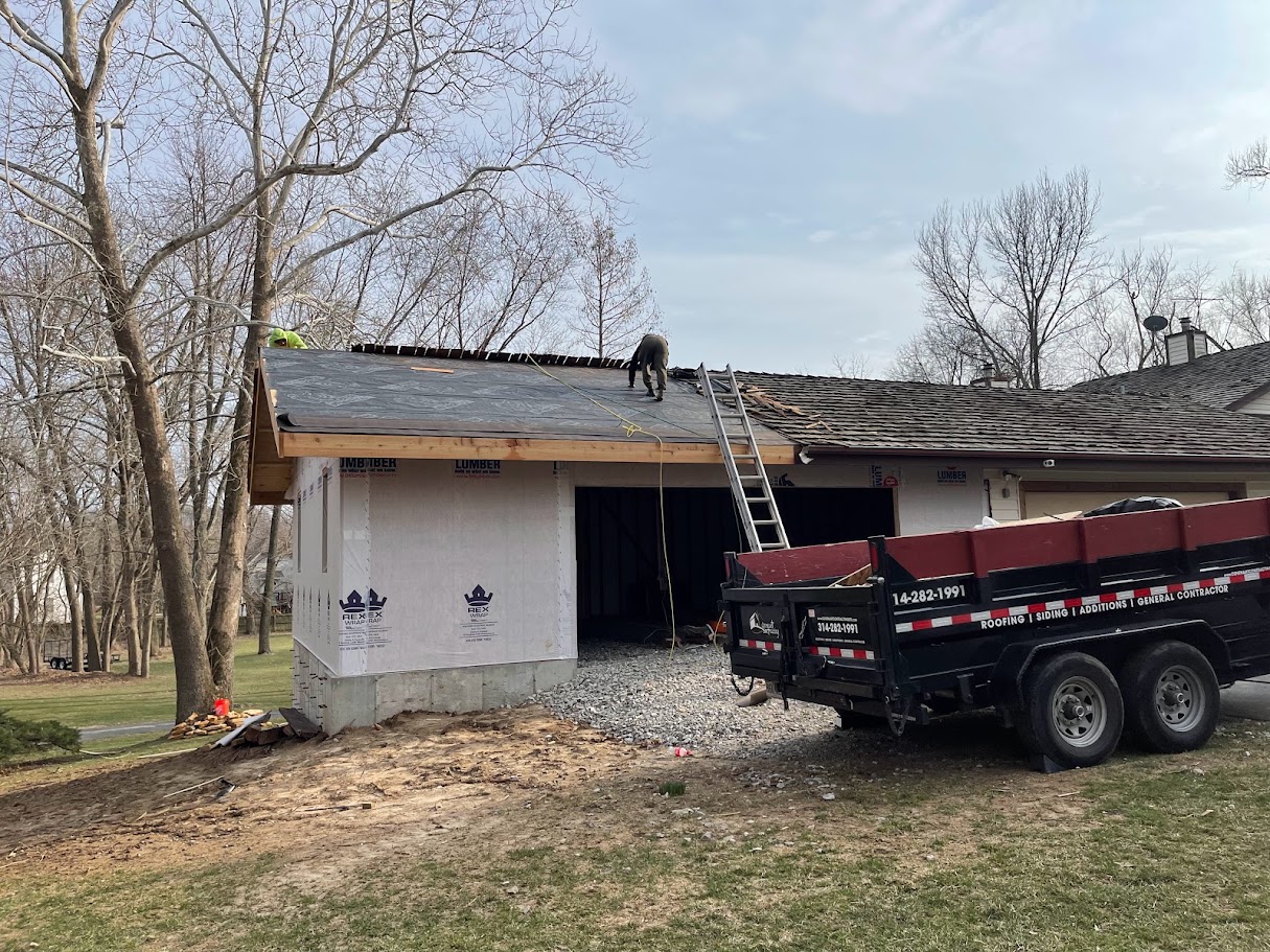 Chesterfield Garage Addition, Chesterfield, MO — project photo 56