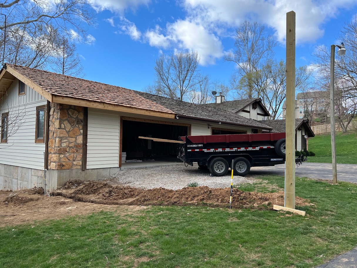Chesterfield Garage Addition, Chesterfield, MO — project photo 68