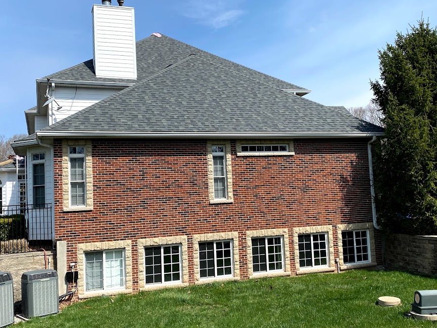 Column, Chimney & New Roof, Wildwood, MO — project photo 3