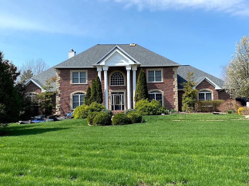 Column, Chimney & New Roof, Wildwood, MO — project photo 4