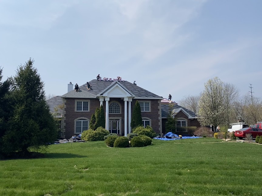 Column, Chimney & New Roof, Wildwood, MO — project photo 10