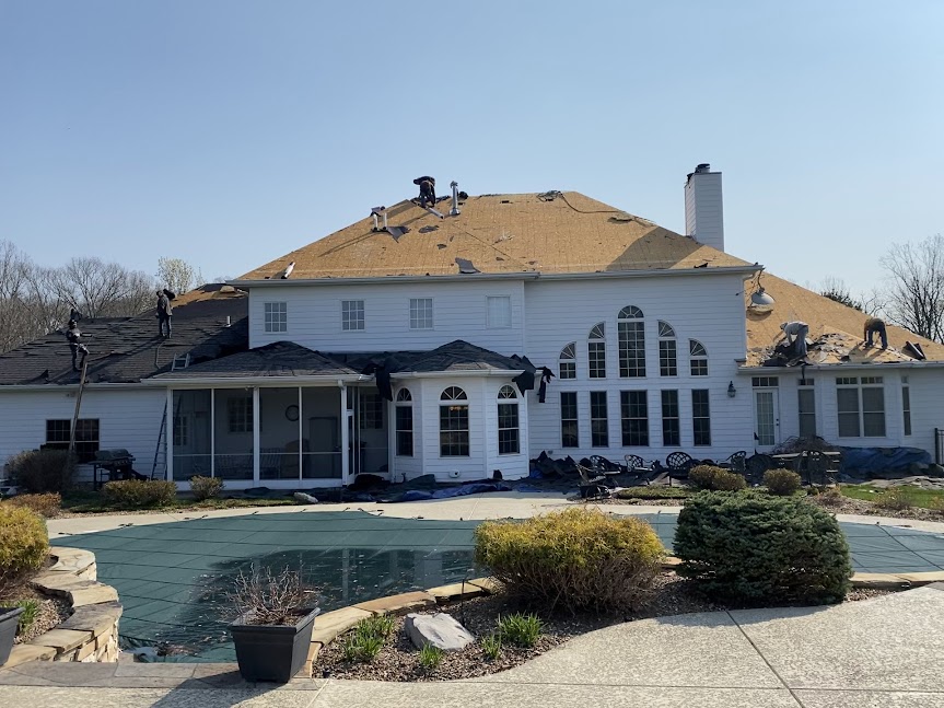 Column, Chimney & New Roof, Wildwood, MO — project photo 17