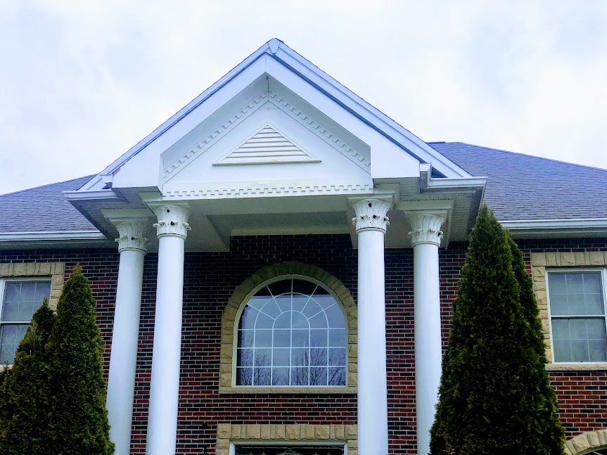 Column, Chimney & New Roof, Wildwood, MO — project photo 37