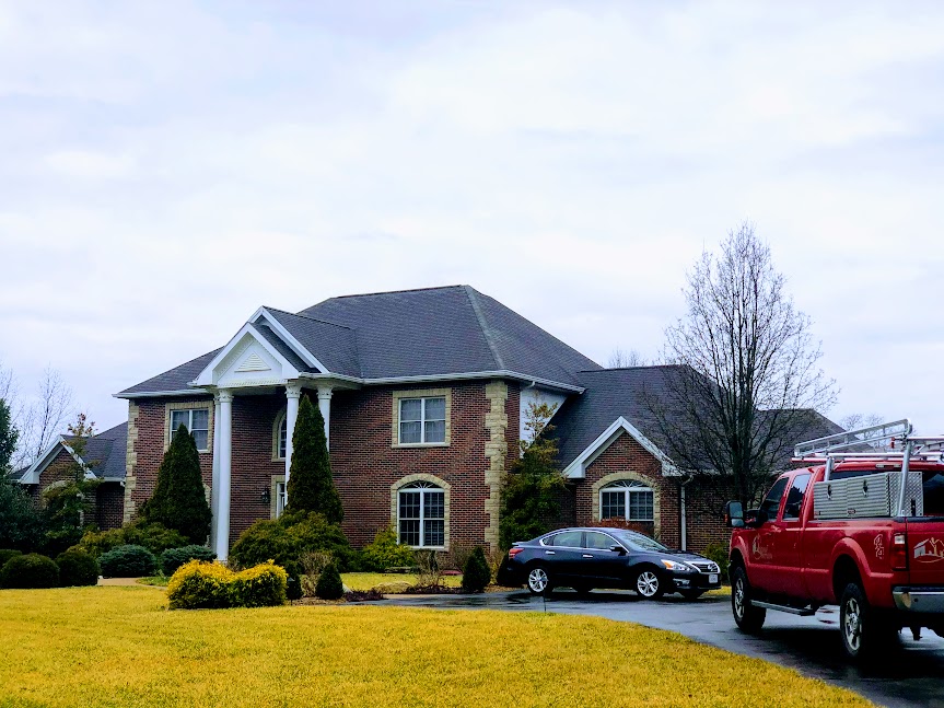 Column, Chimney & New Roof, Wildwood, MO — project photo 42