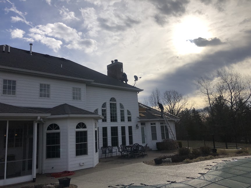 Column, Chimney & New Roof, Wildwood, MO — project photo 50