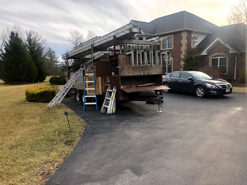 Column, Chimney & New Roof, Wildwood, MO — project photo 59