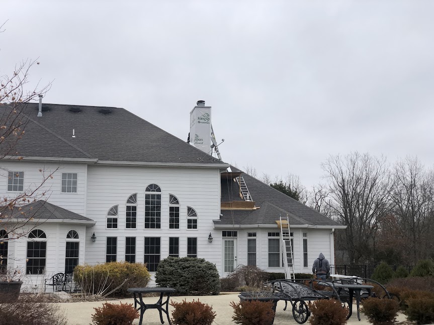 Column, Chimney & New Roof, Wildwood, MO — project photo 61