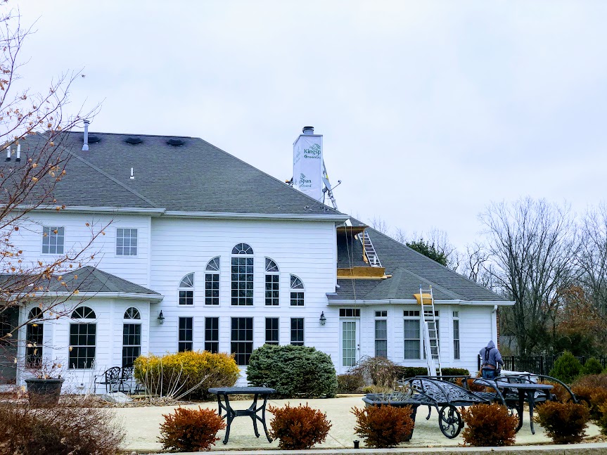 Column, Chimney & New Roof, Wildwood, MO — project photo 65