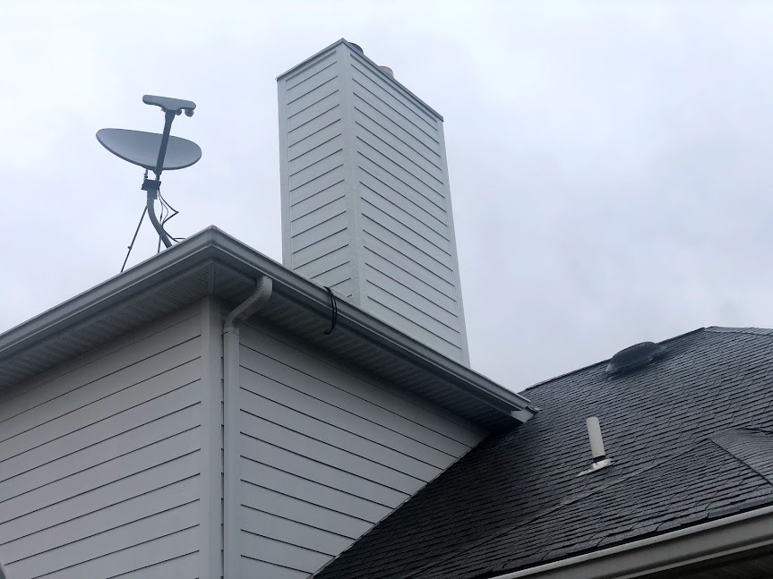 Column, Chimney & New Roof, Wildwood, MO — project photo 66