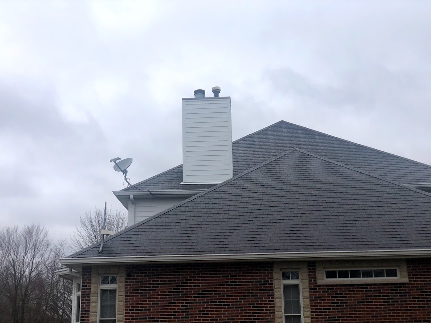Column, Chimney & New Roof, Wildwood, MO — project photo 67