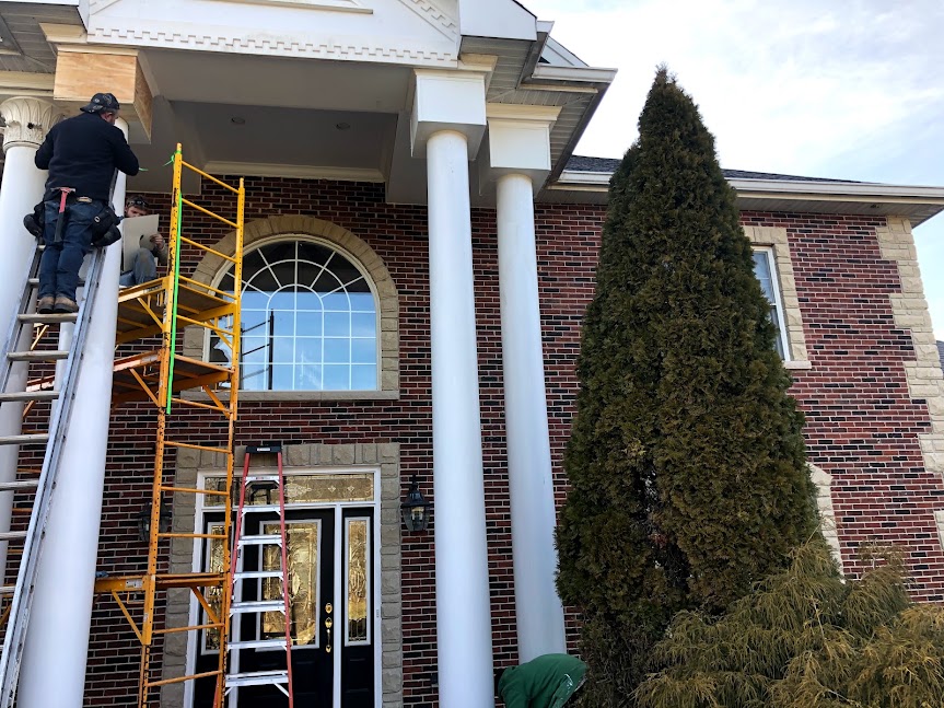 Column, Chimney & New Roof, Wildwood, MO — project photo 71