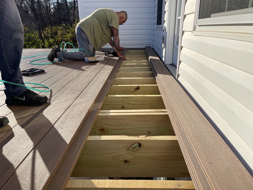 Dan C Deck & Stamped Patio, Chesterfield, MO — project photo 2