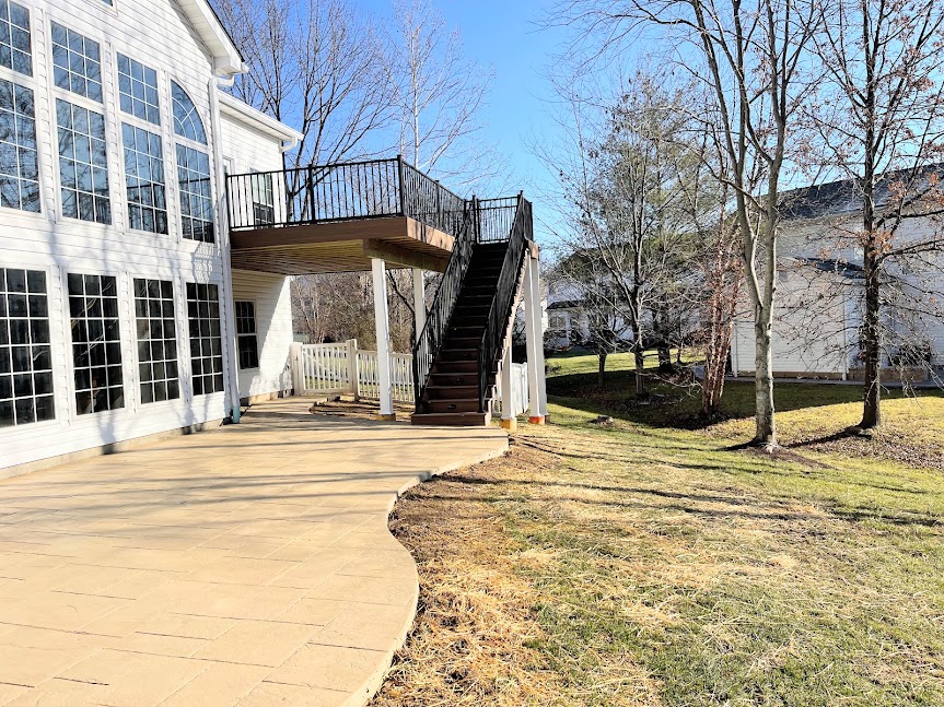 Dan C Deck & Stamped Patio, Chesterfield, MO — project photo 7