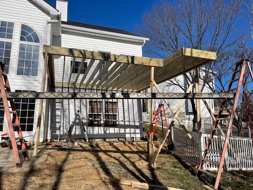 Dan C Deck & Stamped Patio, Chesterfield, MO — project photo 9