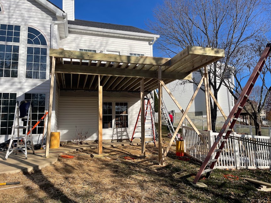 Dan C Deck & Stamped Patio, Chesterfield, MO — project photo 11