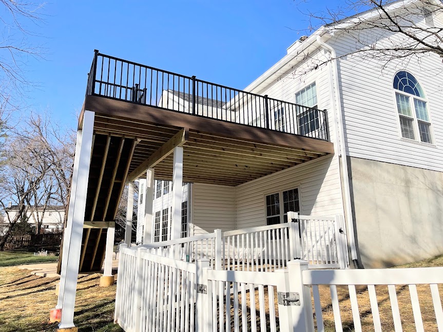 Dan C Deck & Stamped Patio, Chesterfield, MO — project photo 13