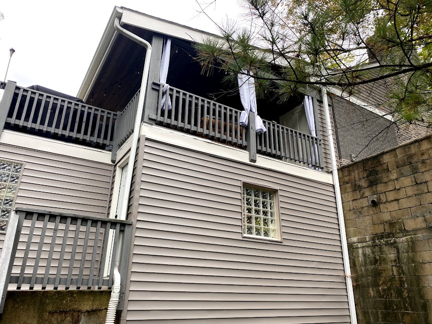 Deck, Railings & Roof, Ladue Road — project photo 3