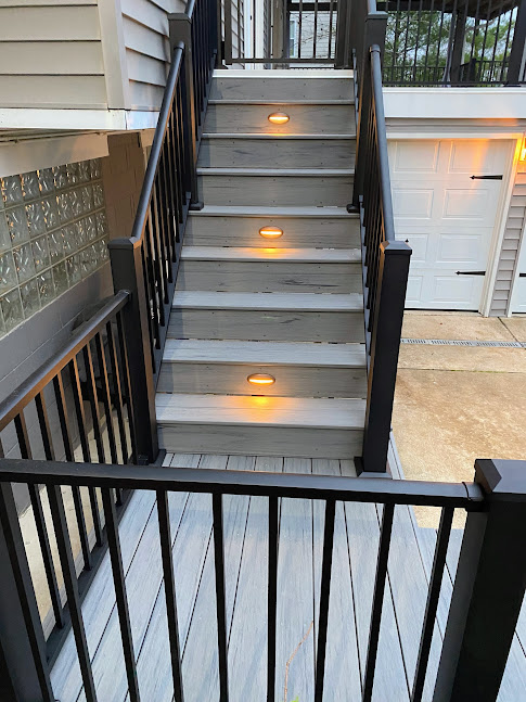 Deck, Railings & Roof, Ladue Road — project photo 5