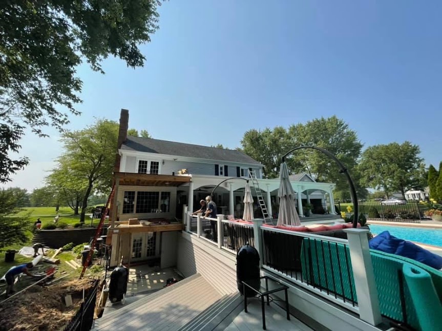 Lavin Deck, Clarkson Valley, MO — project photo 6