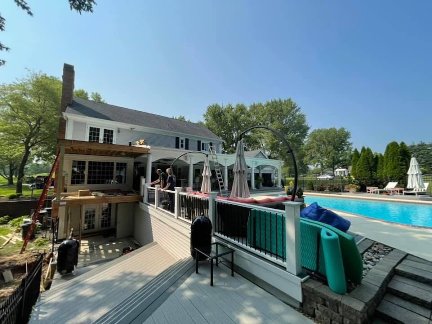 Lavin Deck, Clarkson Valley, MO — project photo 7