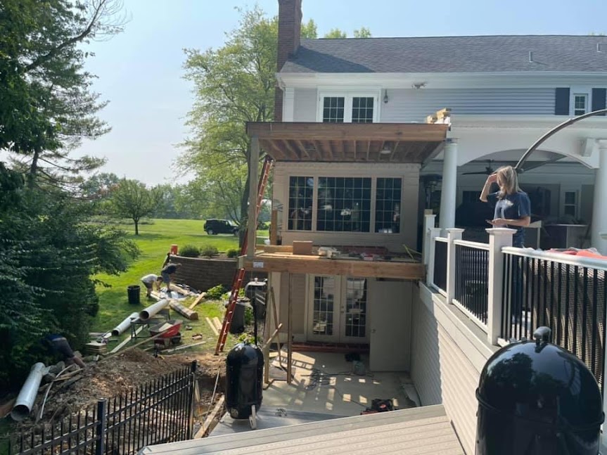 Lavin Deck, Clarkson Valley, MO — project photo 8