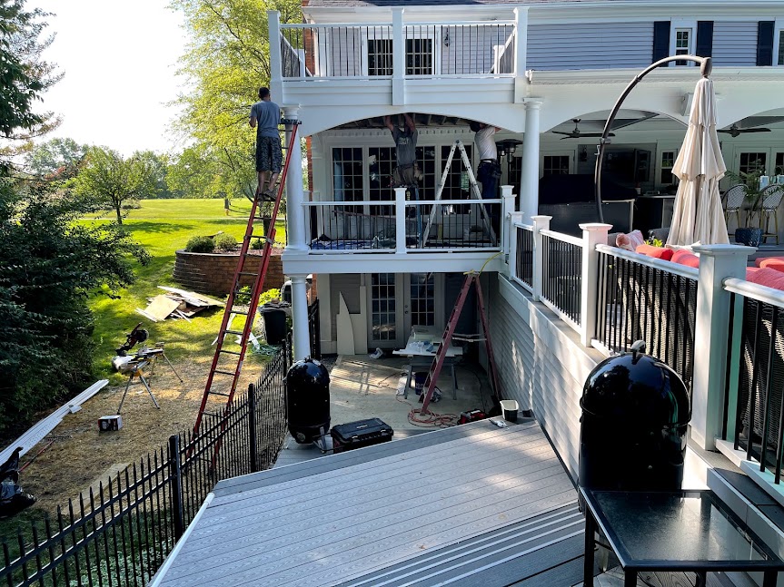 Lavin Deck, Clarkson Valley, MO — project photo 16