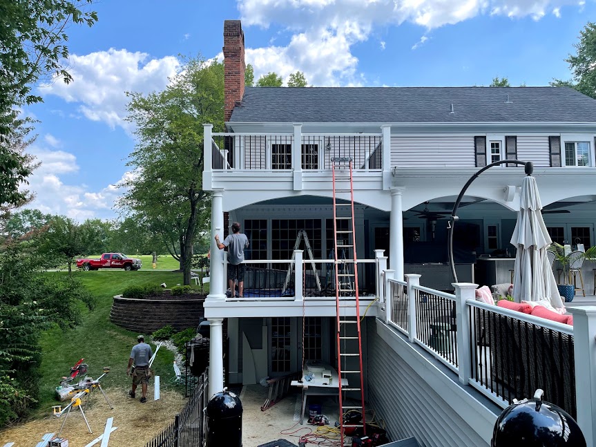 Lavin Deck, Clarkson Valley, MO — project photo 21