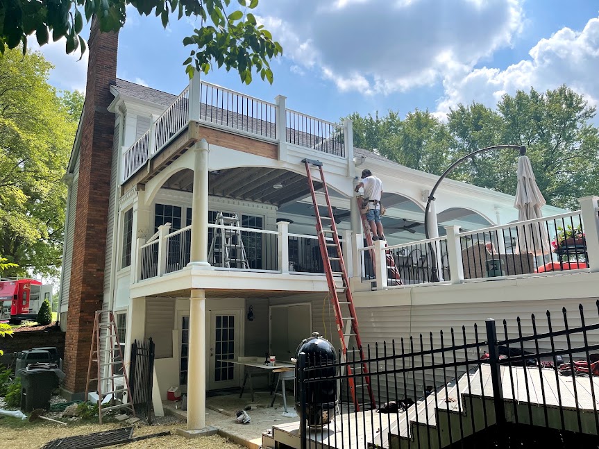 Lavin Deck, Clarkson Valley, MO — project photo 45