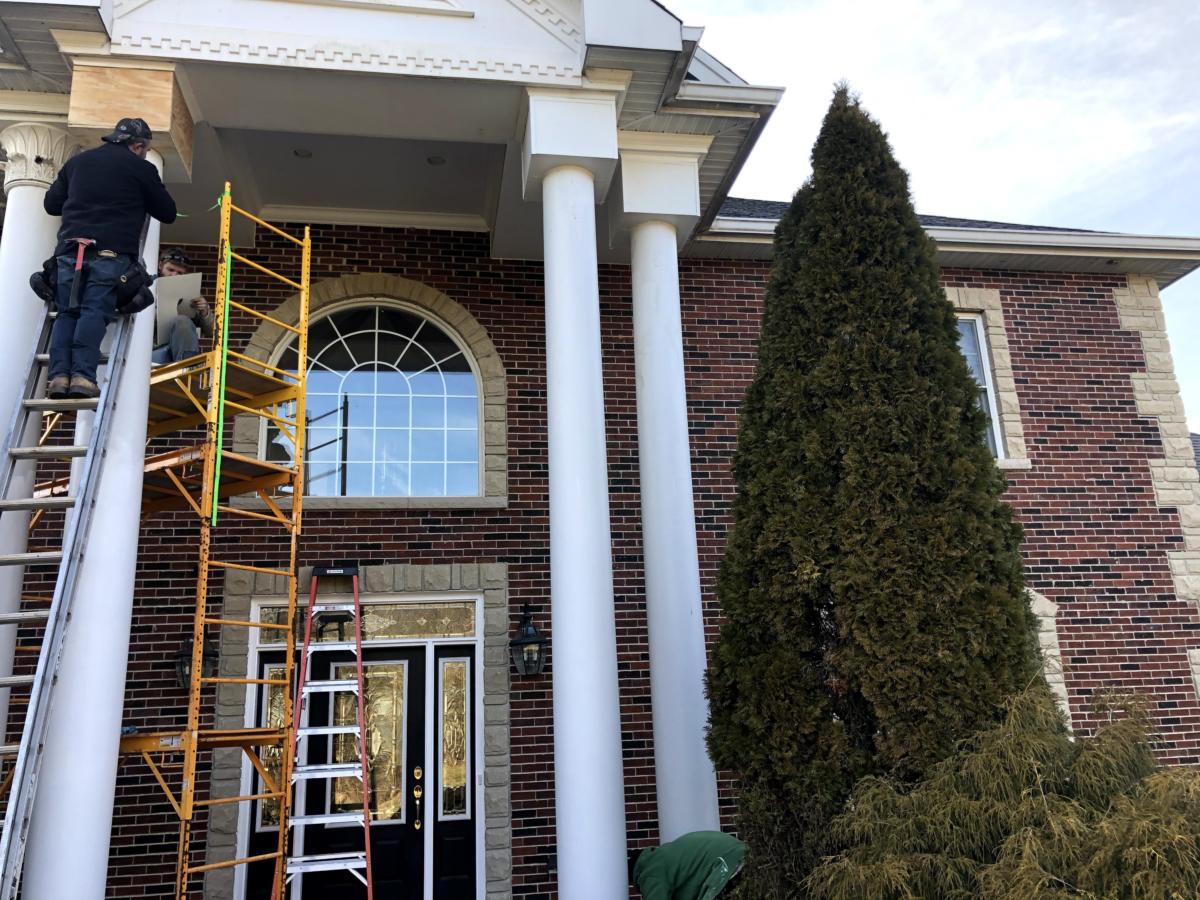 Roof, Chimney & Column, Wildwood, MO — project photo 1