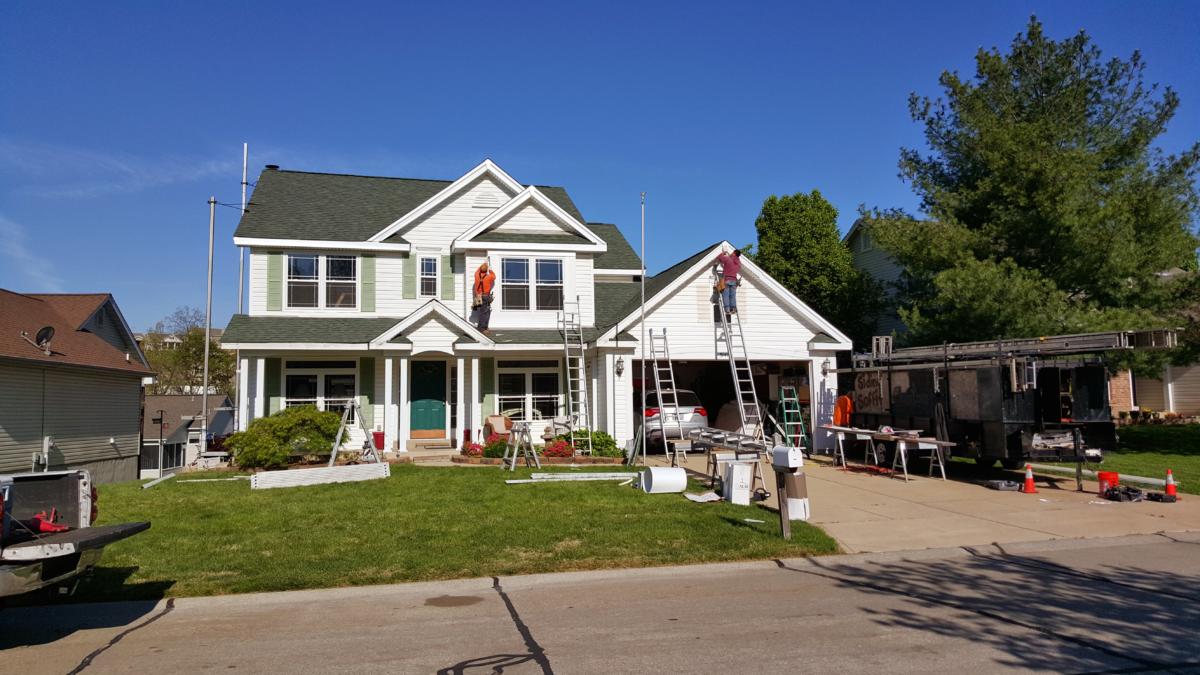 Roof, Gutters, Soffit, Fascia, Decks Enclosure, Entrance Door, Window & Custom Kitchen, Imperial, MO — project photo 3