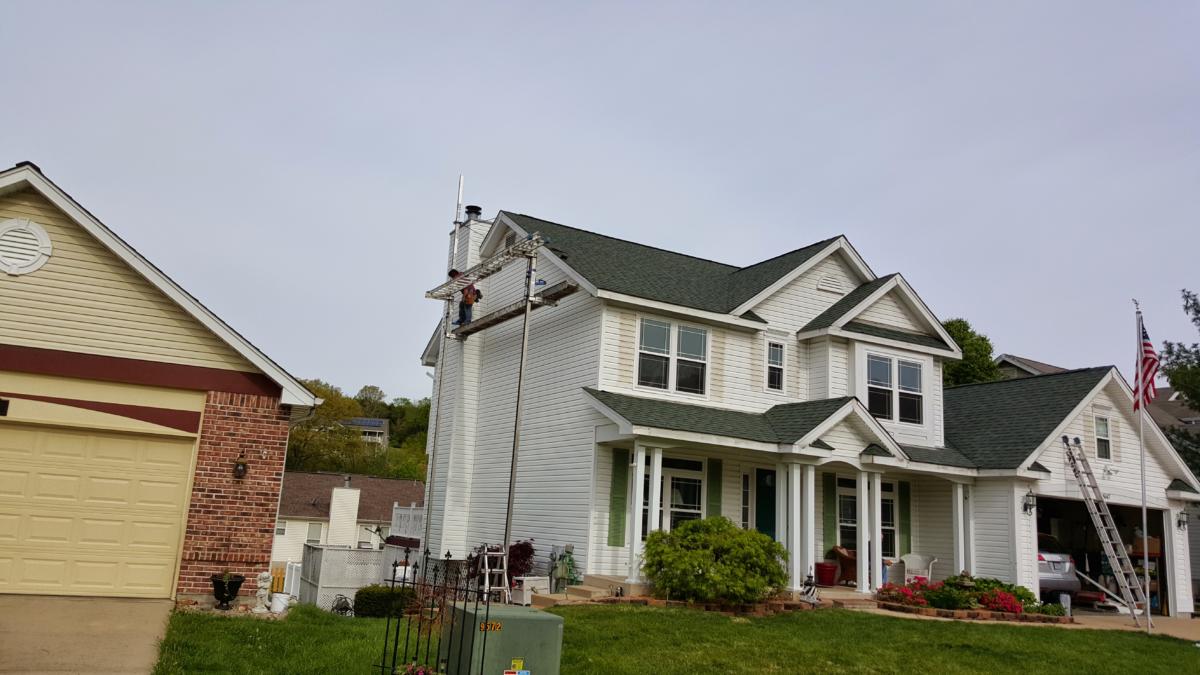 Roof, Gutters, Soffit, Fascia, Decks Enclosure, Entrance Door, Window & Custom Kitchen, Imperial, MO — project photo 10