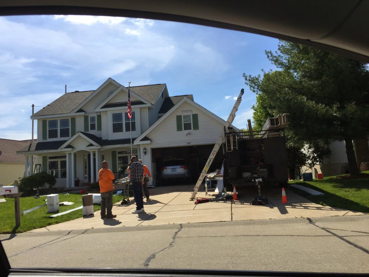 Roof, Gutters, Soffit, Fascia, Decks Enclosure, Entrance Door, Window & Custom Kitchen, Imperial, MO — project photo 23