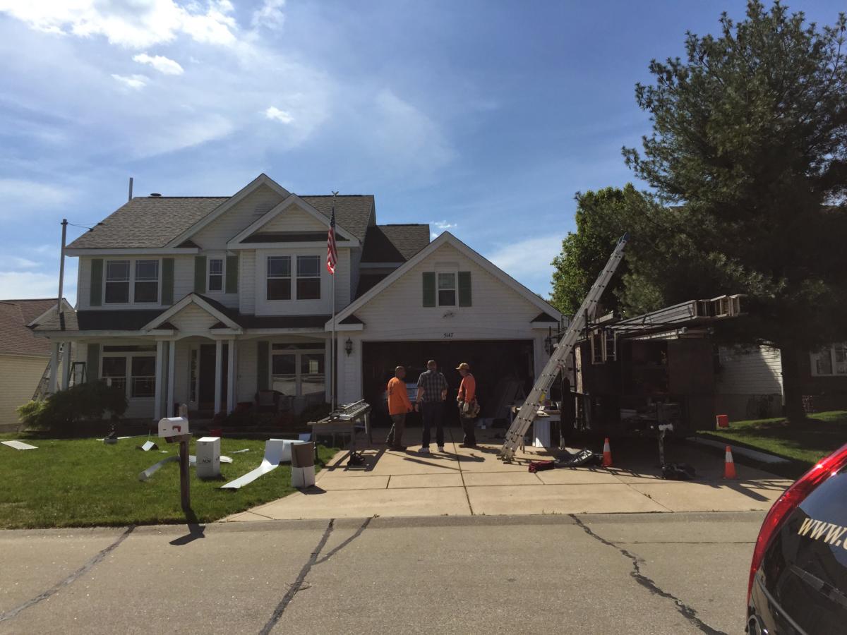 Roof, Gutters, Soffit, Fascia, Decks Enclosure, Entrance Door, Window & Custom Kitchen, Imperial, MO — project photo 24