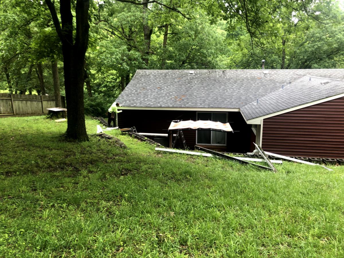 Siding, Gutters, Soffit, Fascia & Addition Front Porch, South County, MO — project photo 4