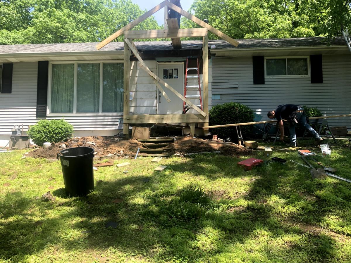 Siding, Gutters, Soffit, Fascia & Addition Front Porch, South County, MO — project photo 5