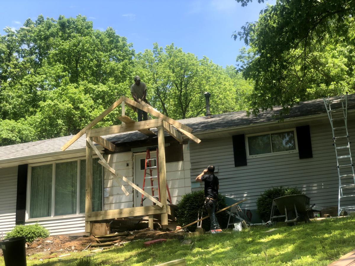 Siding, Gutters, Soffit, Fascia & Addition Front Porch, South County, MO — project photo 19