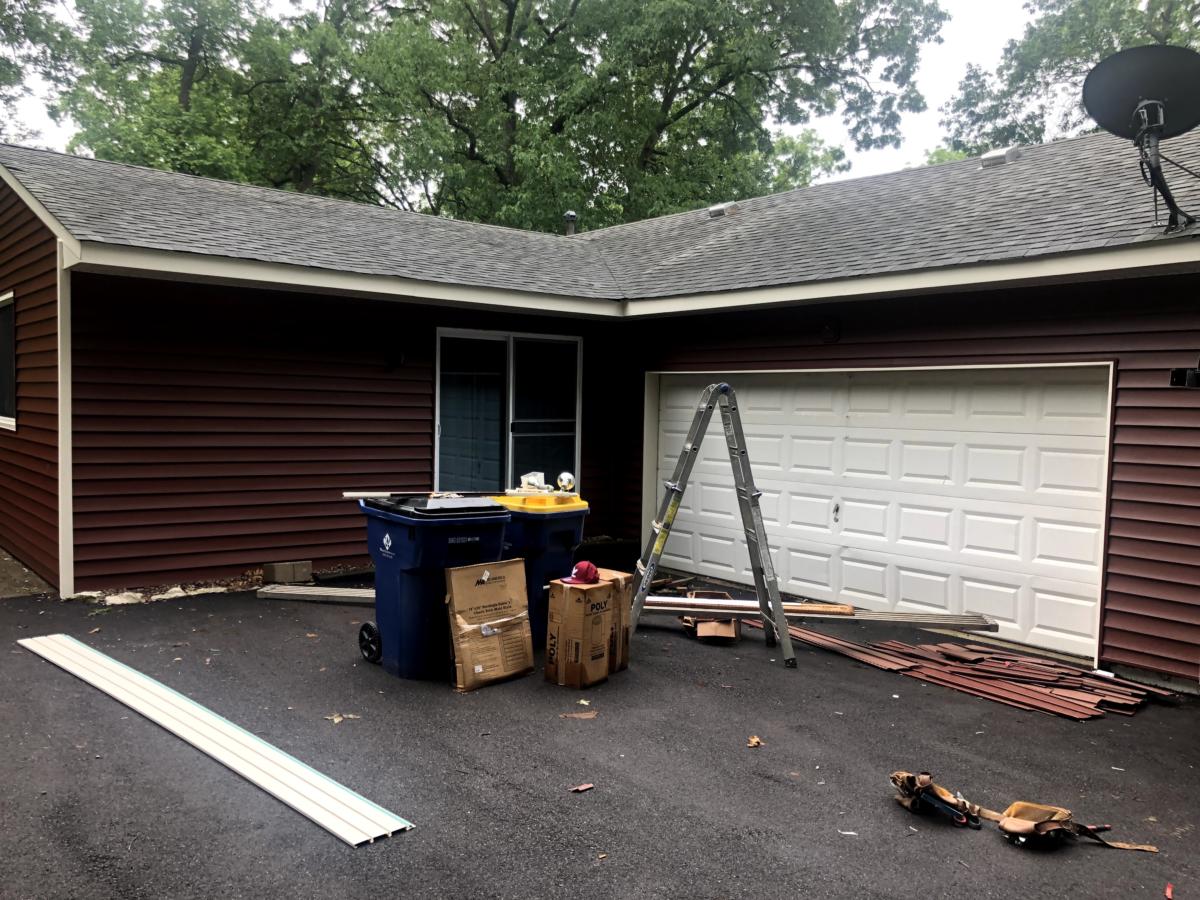 Siding, Gutters, Soffit, Fascia & Addition Front Porch, South County, MO — project photo 23