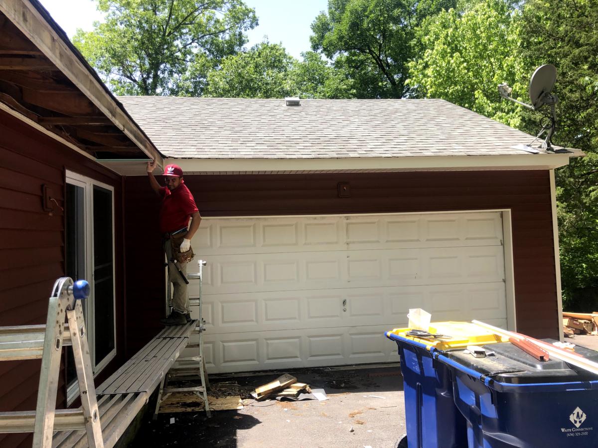 Siding, Gutters, Soffit, Fascia & Addition Front Porch, South County, MO — project photo 27