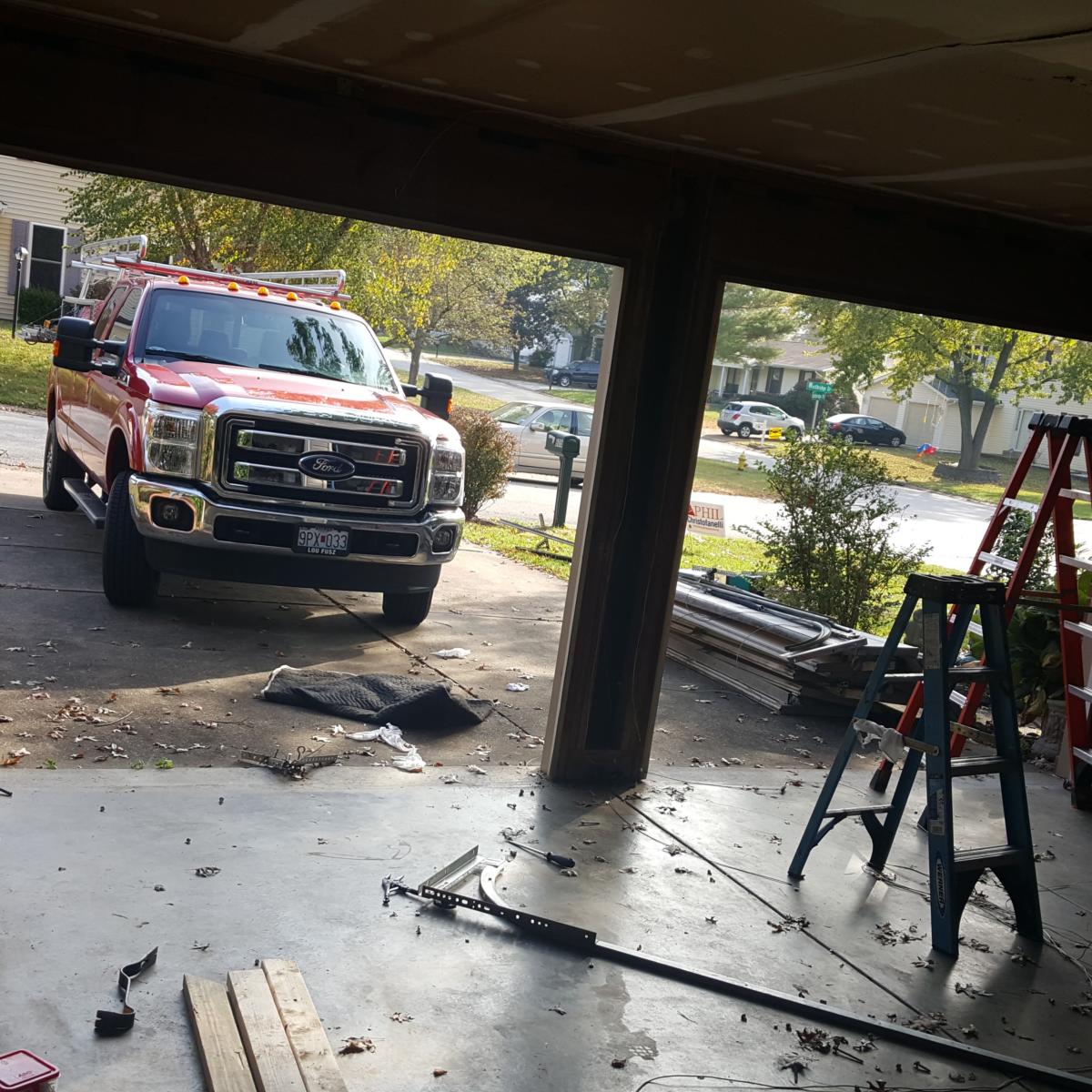 Siding, Gutters, Soffit, Fascia, Garage & Inside Stairs, Valley Park, MO — project photo 3